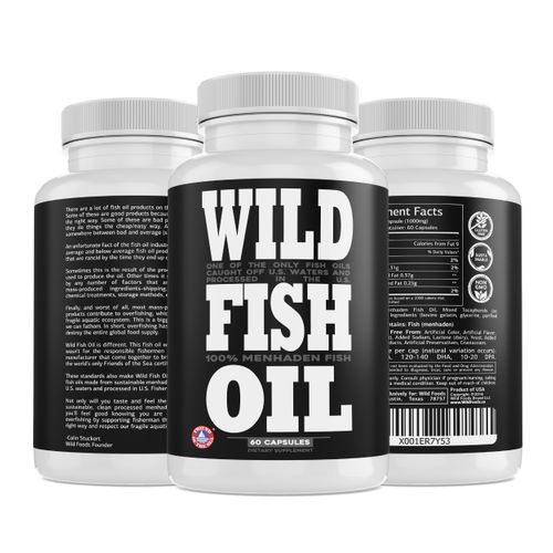 Wild Fish Oil 60 Capsules