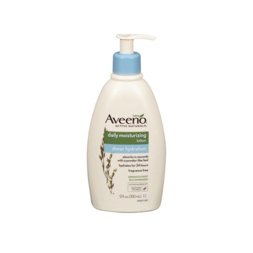 Aveeno Sheer Hydration Daily Moisturizing Dry Skin Lotion  12 fl. oz