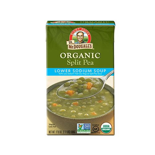 ORGANIC SPLIT PEA LOWER SODIUM SOUP