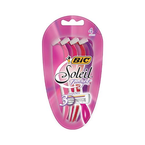 BIC Soleil Smooth Scented Women s Disposable Razor  3 Blade  4 Pack
