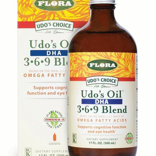 Flora Health, Udos Dha Oil Blend - 17oz