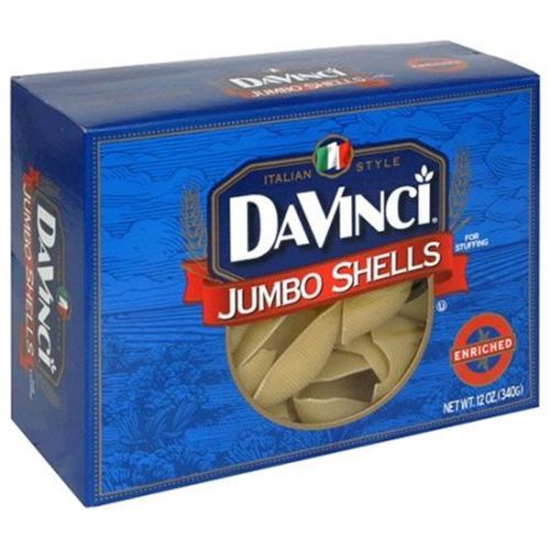 Da Vinci B79057 Davinci Jumbo Shells -12x12oz