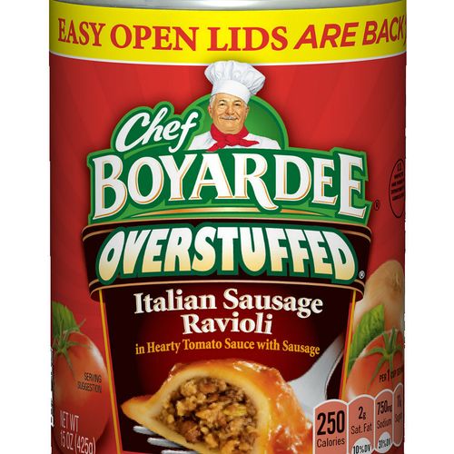 Chef Boyardee Overstuffed Italian Sausage Ravioli, 15 oz, 15 OZ