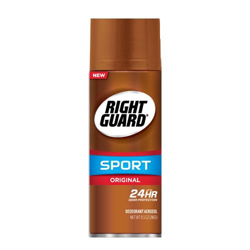 Right Guard Sport Deodorant Aerosol Spray  Original  8.5 oz