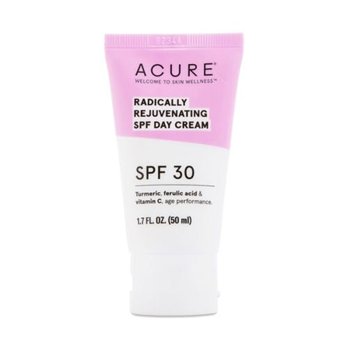 Acure Radically Rejuvenating Day Cream Facial Moisturizers - SPF 30 - 1.7 fl oz