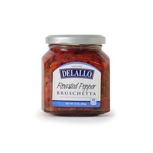 ROASTED PEPPER BRUSCHETTA