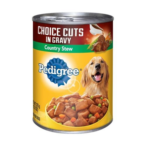Pedigree Choice Cuts in Gravy Country Stew Adult Canned Wet Dog Food  13.2 oz.