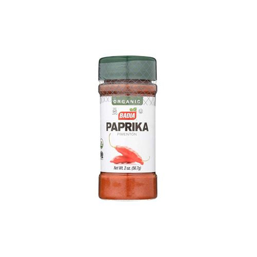 3 Pack - Badia Organic Ground Paprika Powder Pimenton Organico  2 oz ea