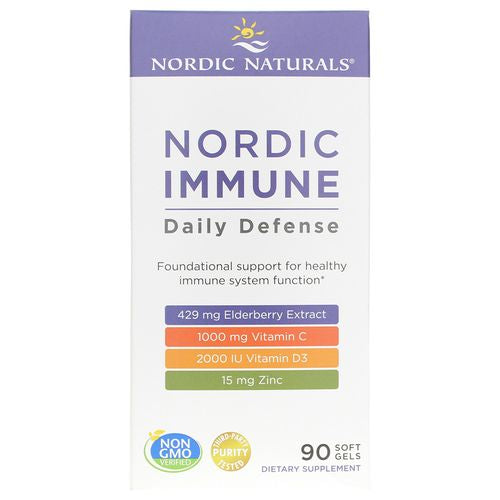 Nordic Naturals Nordic Immune Daily Defense  Immune Support  90 Count