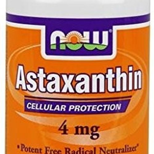 NOW Foods Astaxanthin 4 mg 90 Sgels