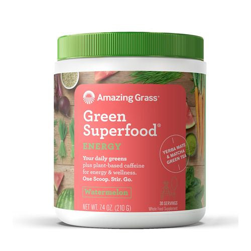 Amazing Grass, Grn Sprfd Energy, Watermelon - 7.4 Oz