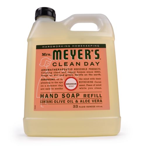 Mrs Meyers Clean Day, Soap Refil Liq Geranium - 33oz