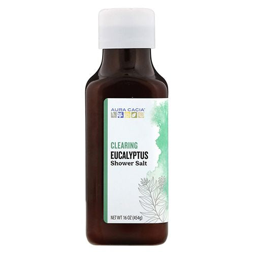 Aura Cacia, Clearing Eucalyptus Salt - 16 Oz