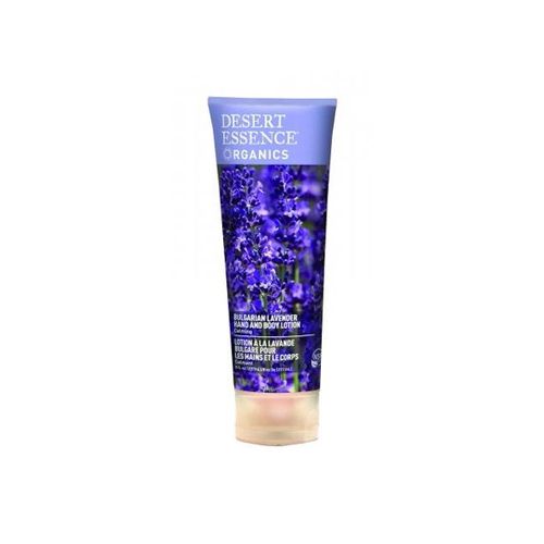 Desert Essence Hand and Body Lotion  Bulgarian Lavender  8 Oz