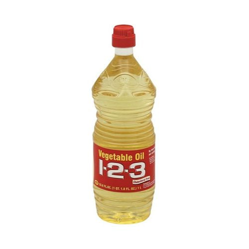1-2-3 Oil Vegetable - 33.8 Oz