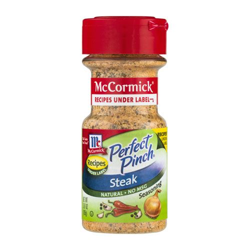 McCormick Perfect Pinch Steak Seasoning, 3.87 oz