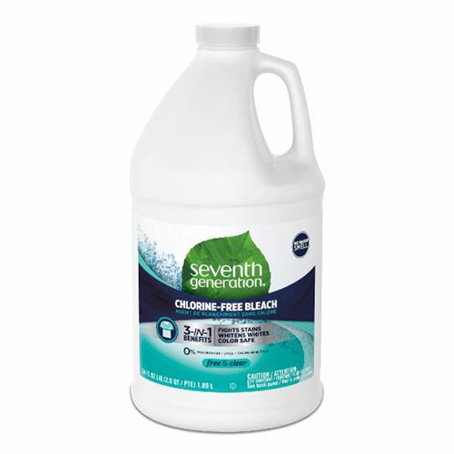 Seventh Generation Non Chlorine Bleach Stain Remover Free & Clear 64 oz