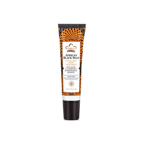 Nubian Heritage - African Black Soap Targeted Exfoliant Spot Treatment Anti Acne & Clarifying - 0.5 fl. oz.