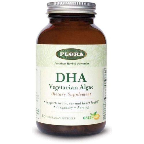 Flora, Dha Vegetarian Algae - 60 Cap