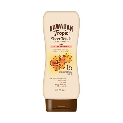Hawaiian Tropic Sheer Touch Lotion Sunscreen SPF 15  8 oz