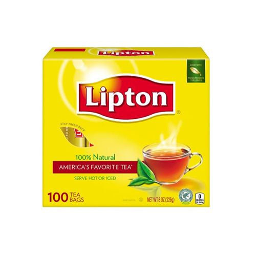 Lipton Black Tea Bags - 100ct