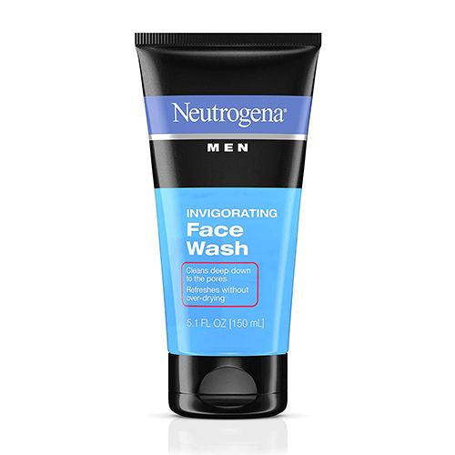 Neutrogena Men Daily Invigorating Foaming Gel Face Wash  5.1 fl. oz