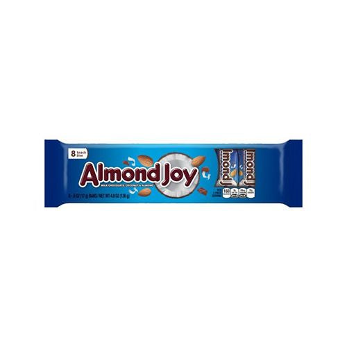 Almond Joy Coconut & Almond Chocolate Bars  0.6 Oz.  8 Count