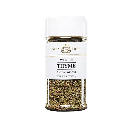 India Tree Thyme Mediterranean Jar 0.8oz Thyme Spices Herbs,