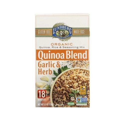 GARLIC & HERB QUINOA BLEND RICE & SEASONING MIX, GARLIC & HERB