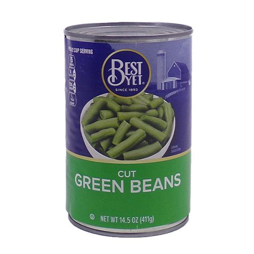 Best Yet Cut Green Beans - 14.5 Oz