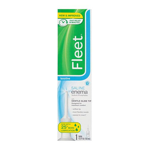 Fleet Enema  Ready-to-Use Saline Laxative  4.5 fl. oz.