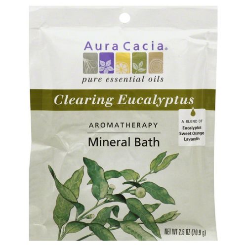 Aura Cacia, Bath Mnrl Eucalyptus Clearing - 2.5oz