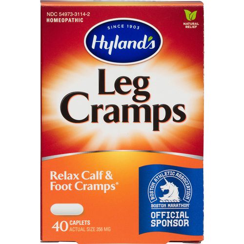 Hyland s Naturals Leg Cramp Caplets  Natural Calf  Leg and Foot Cramp Relief  40 Count