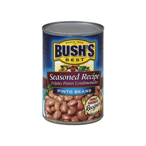 BUSH'S Seasoned Recipe Pinto Beans  16 oz