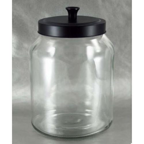 102oz Jar Matte Black Top