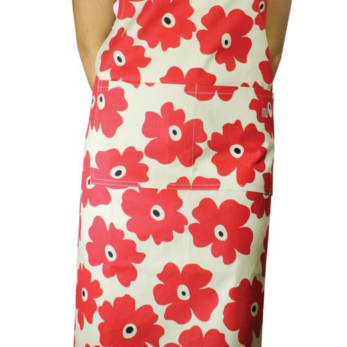 Red Poppy Apron