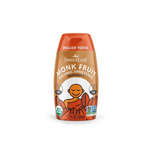 SweetLeaf Organic Monk Fruit Liquid English Toffee, 1.7 Ounce (B088PT2V64)