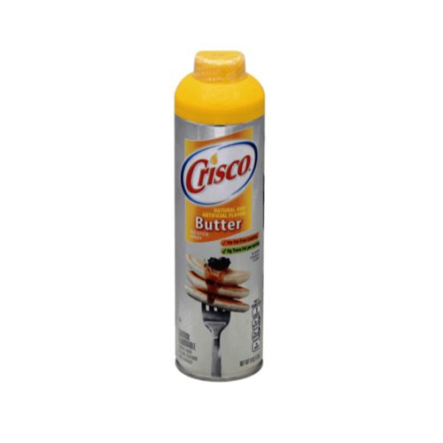 Crisco Butter Flavor No-Stick Cooking Spray, 6-Ounce