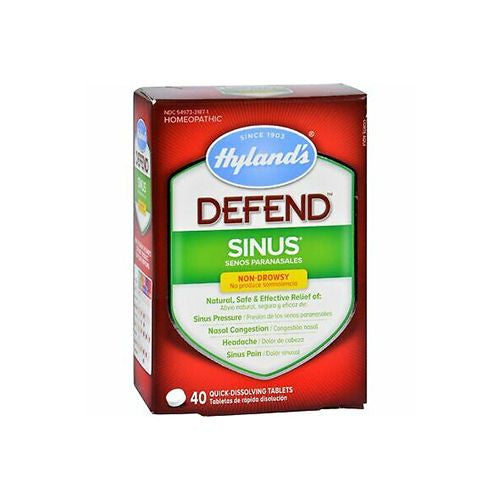 Hylands Homeopathic Sinus - Defend - 40 Tablets