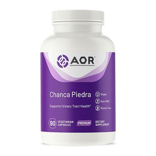 AOR  Chanca Piedra  Herbal Supplement for Kidney  Liver and Gallbladder Health  500 mg  Vegan  90 capsules (90 servings)