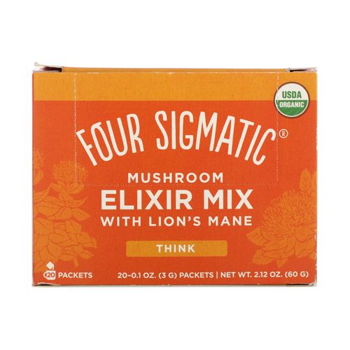 Four Signatuc Mushroom Latte 6 Elixir Lions Mane 10 Exp 10/2021