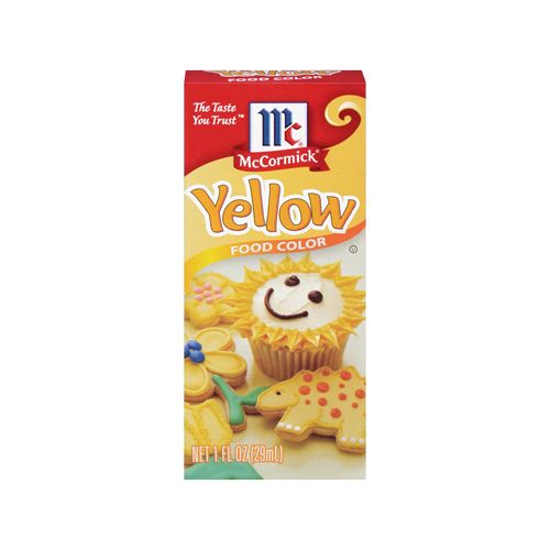 Mccormick Food Color Yellow - 1 Oz