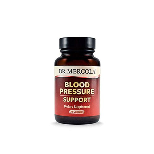 Dr. Mercola, Blood Pressure Support Dietary Supplement, 30 Servings (30 Capsules), Non GMO, Soy Free, Gluten Free (B00YQEQMTE)