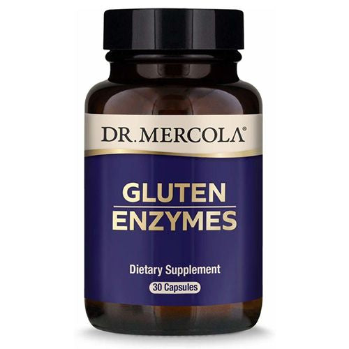 120 Capsules Dr. Mercola Gluten Enzymes Dietary Supplement NIP Exp 12/21