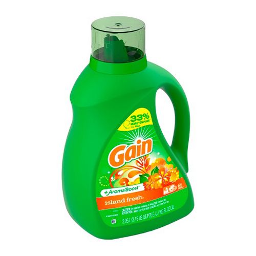 Gain Island Fresh He, 64 Loads Liquid Laundry Detergent, 100 Fl Oz