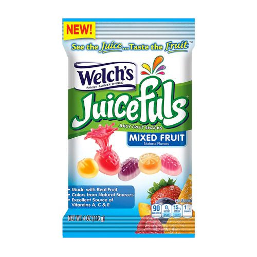 Welch s Juicefuls Mixed Fruit Juicy Fruit Snacks  4 oz