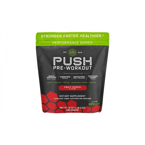 Sfh Push Pre-workout Powder Fruit Punch19oz 540grams