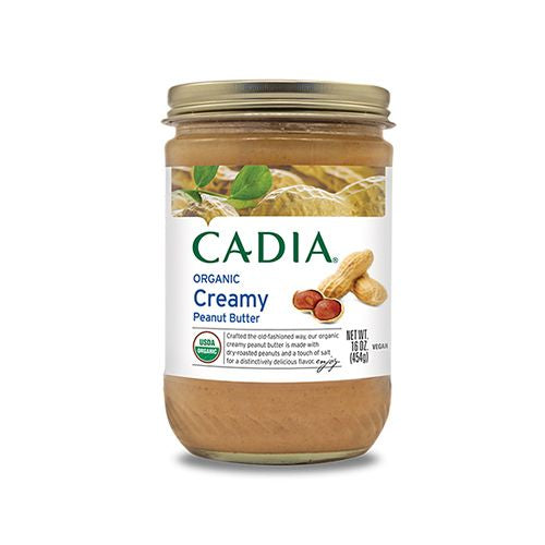 Cadia, Peanut Bttr Crmy Org - 16oz