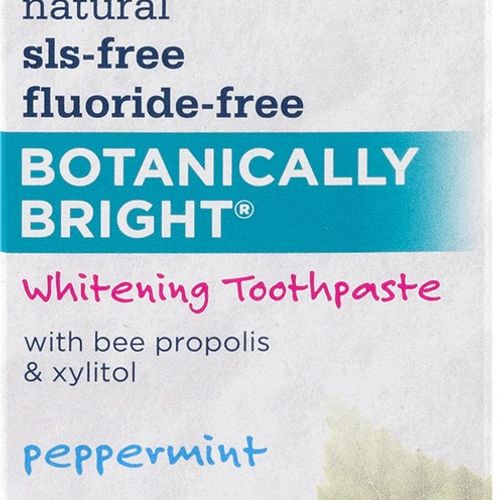 Tom s of Maine Botanically Bright Peppermint Whitening Toothpaste  4.7 oz