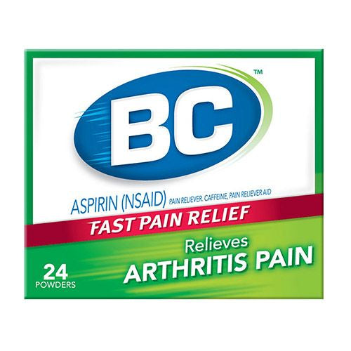 BC Powder Arthritis Pain Reliever  24 Powder Sticks